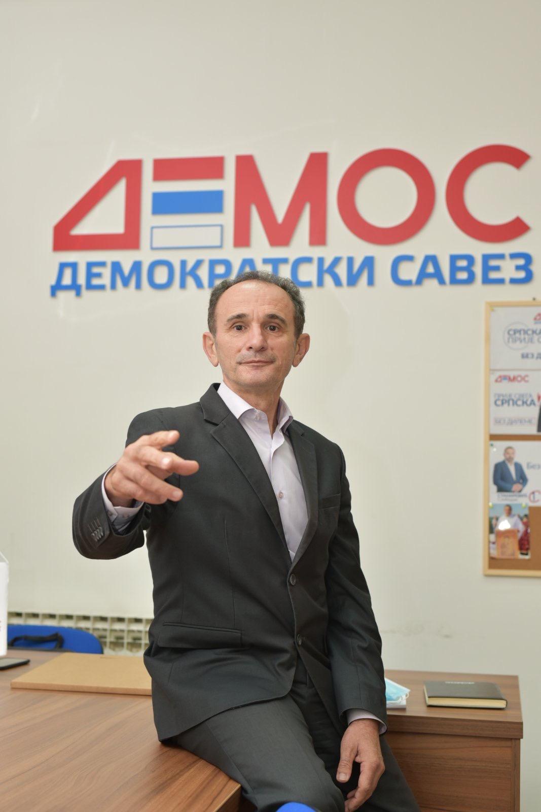 Интервју са предсједником Градског изборног штаба ДЕМОС-а Предрагом Вулином