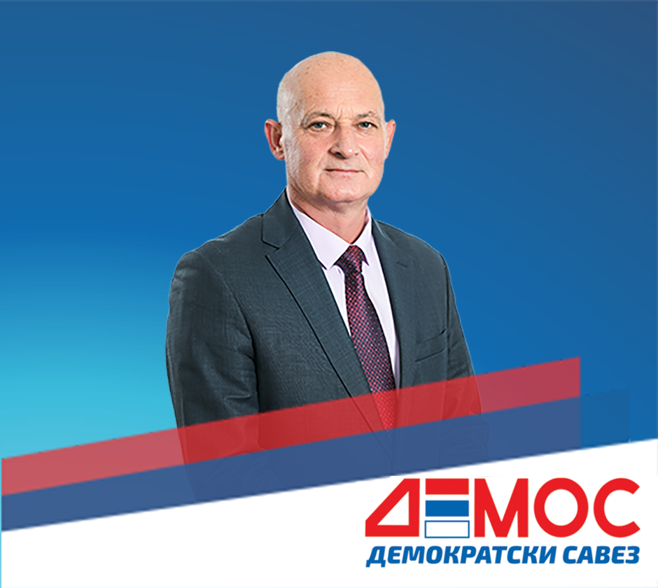 МИЛЕНКО ВУЧЕТА КАНДИДАТ ДЕМОС-а: Ови избори су нам први испит, а положићемо га са високом оцјеном